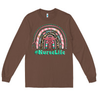 Chestnut nurse life rainbow Long Sleeve Tee - RanaPortraitStore