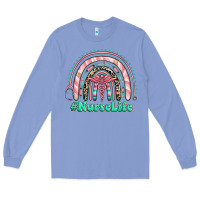 Colony Blue nurse life rainbow Long Sleeve Tee - RanaPortraitStore
