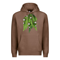 Chestnut Selenicereus Cactus Premium Hoodie - LillyAllenDesigns