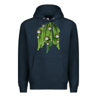 Navy Selenicereus Cactus Premium Hoodie - LillyAllenDesigns