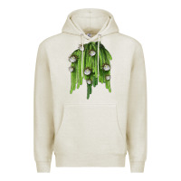 Oatmeal Heather Selenicereus Cactus Premium Hoodie - LillyAllenDesigns