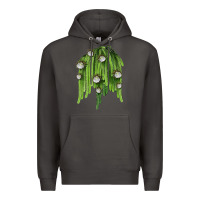 Smoke Selenicereus Cactus Premium Hoodie - LillyAllenDesigns