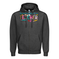 Charcoal Heather my favorite people call me teacher Zipper Hoodie - texasbilliewilder