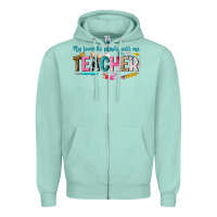 My Favorite People Call Me Teacher Zipper Hoodie | Teevron