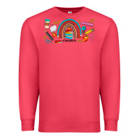 Cardinal teacher life rainbow frosted Premium Sweatshirt - JahusDesignShop