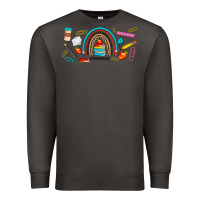 Smoke teacher life rainbow frosted Premium Sweatshirt - JahusDesignShop