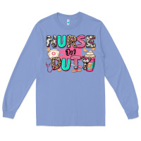 Colony Blue nurse on duty Long Sleeve Tee - RanaPortraitStore