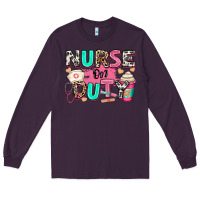 Plum nurse on duty Long Sleeve Tee - RanaPortraitStore