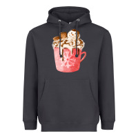 Smoke hotcocoa with snowman  fa element Heavyweight Hoodie - FaDigitalArtStudio