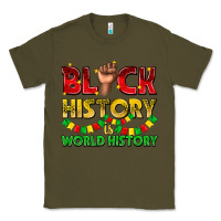 Army Green black history is world history Classic Tee - texasbilliewilder