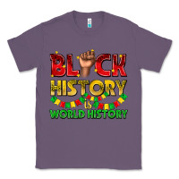 Lavender black history is world history Classic Tee - texasbilliewilder
