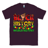 Plum black history is world history Classic Tee - texasbilliewilder