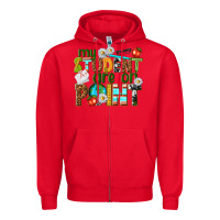 Red my student are on point Zipper Hoodie - texasbilliewilder