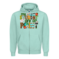 Seafoam my student are on point Zipper Hoodie - texasbilliewilder