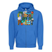 True Royal my student are on point Zipper Hoodie - texasbilliewilder