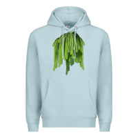 Blue Mist Selenicereus Cactus Premium Hoodie - LillyAllenDesigns