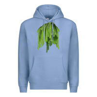 Colony Blue Selenicereus Cactus Premium Hoodie - LillyAllenDesigns