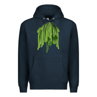 Navy Selenicereus Cactus Premium Hoodie - LillyAllenDesigns