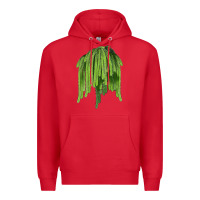 Red Selenicereus Cactus Premium Hoodie - LillyAllenDesigns