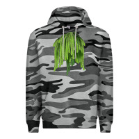 Slate Camo Selenicereus Cactus Premium Hoodie - LillyAllenDesigns