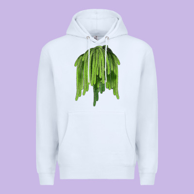 Selenicereus Cactus Premium Hoodie Designed By Lillyallendesigns