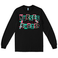 Black nurses call the shots Long Sleeve Tee - RanaPortraitStore
