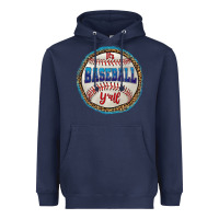 Navy it's baseball y'all Heavyweight Hoodie - HRA Design Shop