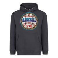Smoke it's baseball y'all Heavyweight Hoodie - HRA Design Shop