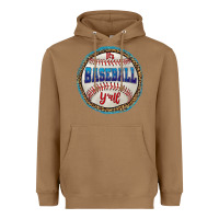 Toasted Coconut it's baseball y'all Heavyweight Hoodie - HRA Design Shop