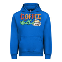 Cobalt coffee weather Urban Hoodie - MaliasSmallBusiness
