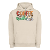 Pigment French Oak coffee weather Urban Hoodie - MaliasSmallBusiness