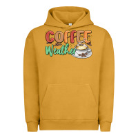 Pigment Peanut Butter coffee weather Urban Hoodie - MaliasSmallBusiness