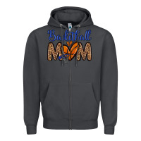 Smoke basketball mom Zipper Hoodie - Zillion Design Studio