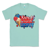 Seafoam sweet land of liberty Classic Tee - Zillion Design Studio