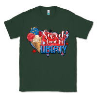 Sports Green sweet land of liberty Classic Tee - Zillion Design Studio