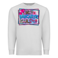Dove Grey me sarcastic nah Premium Sweatshirt - AdoDesignShop