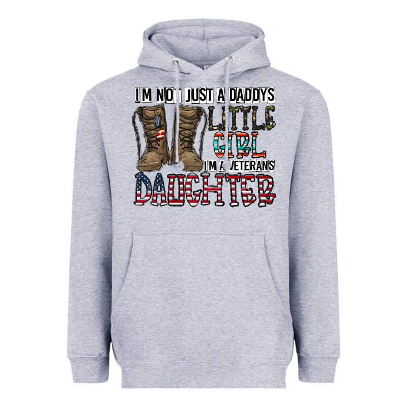I'm Not Just A Daddy's Little Girl Heavyweight Hoodie by CowhideDigitalArt | Teevron