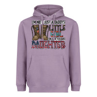 Lavender I'm Not Just A Daddy's Little Girl Heavyweight Hoodie - CowhideDigitalArt
