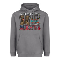 Storm I'm Not Just A Daddy's Little Girl Heavyweight Hoodie - CowhideDigitalArt