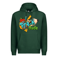 Sports Green pre k dude Premium Hoodie - Jasminsmagicworld