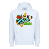 White pre k dude Premium Hoodie - Jasminsmagicworld
