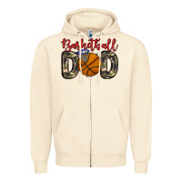 Sandshell basketball dad Zipper Hoodie - Zillion Design Studio