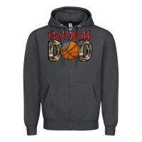 Smoke basketball dad Zipper Hoodie - Zillion Design Studio