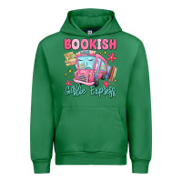 Emerald bookish girlie express Urban Hoodie - MaliasSmallBusiness