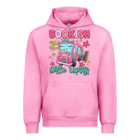 Fuchsia Pink bookish girlie express Urban Hoodie - MaliasSmallBusiness