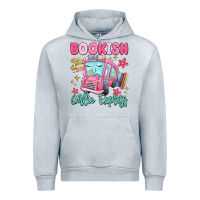 Heather Grey bookish girlie express Urban Hoodie - MaliasSmallBusiness