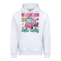 White bookish girlie express Urban Hoodie - MaliasSmallBusiness