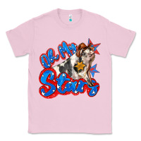 Bubblegum Pink oh my stars pig Classic Tee - Zillion Design Studio
