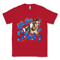 Red oh my stars pig Classic Tee - Zillion Design Studio