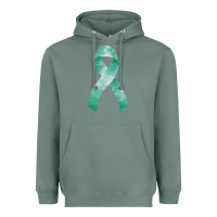 Sage liver cancer ribbon fa element Heavyweight Hoodie - FaDigitalArtStudio